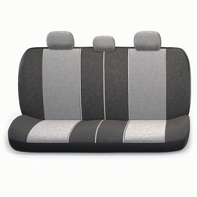 Чехлы Comfort COMBO велюр,11пр.6молн. чёрн./т.серый р-р М 5шт/уп CMB-1105 BK/D.GY