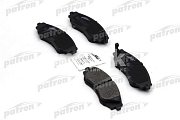 Колодки тормозные дисковые передние PBP1369 PATRON