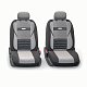 Чехлы Comfort COMBO велюр,11пр.6молн. чёрн./т.серый р-р М 5шт/уп CMB-1105 BK/D.GY