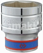 Головка торцевая стандартная шестигранная 1/2", 10 мм King Tony 433510M