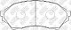 Колодки тормозные передние PN5425 NIBK