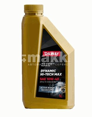 Масло моторное Oilway Dynamic Hi Tech Max 10W40 п/синт. API SL/CF ACEA A3/B4  1л