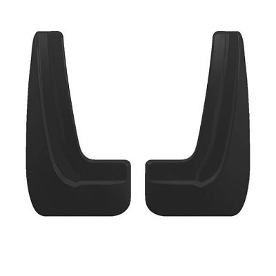 Брызговики черные модель LADA Largus (12+) задний ряд (к-т 2шт) SRTK BR.Z.LD.LAR.12G.06002