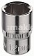 Головка торцевая стандартная шестигранная 1/4" 12 мм Кraft 700650