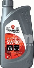 Масло моторное TAKAYAMA 5W30 синтетическое 1л