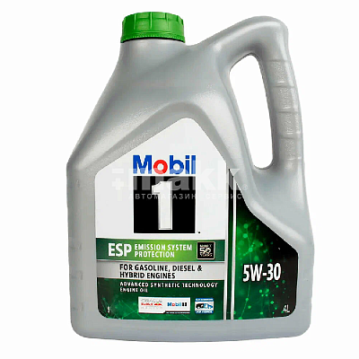 Масло моторное MOBIL1 ESP 5W30 синт. 4л  