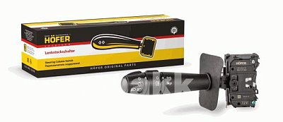 Переключатель подрулевой Renault (без ПТФ) свет.сигнал. HF 628 418 Hofer