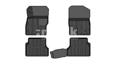 Коврики в салон Ford Focus II (04-11) SD/HB/UN к-т 4шт черный SRTK Премиум PR.FD.FOC2.04G.02X26
