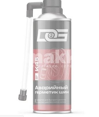 Герметик шин для аварийного ремонта и накачки шин, DG, 450 мл