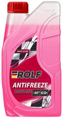Антифриз ROLF  (-40) G12+ Red 1л (красный)