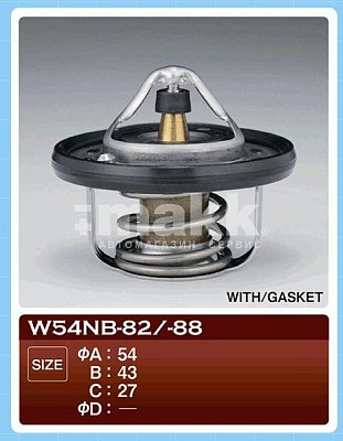 Термостат Nissan HR15DE, HR16DE, MR16DT, MR20# W54NB-82 TAMA