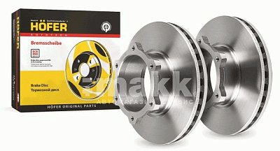 Диск тормозной передний HF 130 227 HOFER