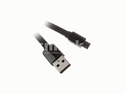 Кабель micro USB 2.0 Continent 1м черный DCU-4104BK ( box1)