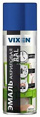 Эмаль акриловая VIXEN универсальная сигнальный синий, аэрозоль 520мл RAL5005