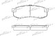 Колодки тормозные задние PBP1021 PATRON