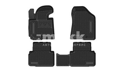 Коврики в салон KIA Sportage (10-16) к-т 4шт черный SRTK KI.SPORT.10G.02020