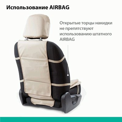 Накидка на сиденье MULTI COMFORT ортопедическая MLT-320G BE