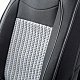 Накидки на сиденье Car Performance передние 2 шт fiberflax черн/серые CUS-2062 BK/GY