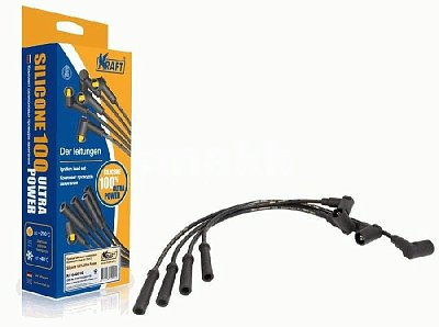 Провода зажигания ВАЗ 2108-2115 силикон 100% инжектор (ком-кт 4 провода) KT 042020 Kraft