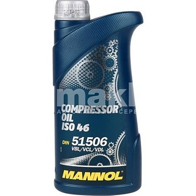 Компрессорное масло Mannol Compressor Oil ISO 46  минеральное 1л 