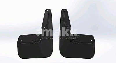 Брызговики черные модель LADA X-RAY (15+) задний ряд (к-т 2шт) SRTK BR.Z.LD.XR.15G.06020