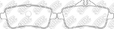 Колодки тормозные задние PN31011 NIBK