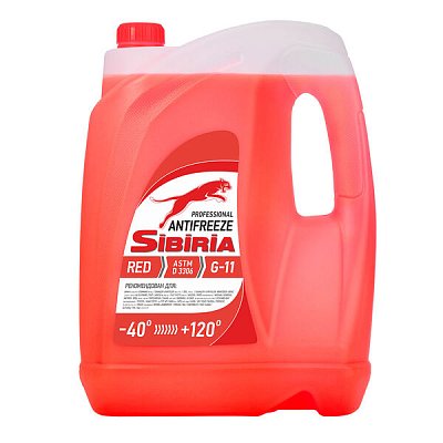 Антифриз SIBIRIA -40 (красный) 10кг