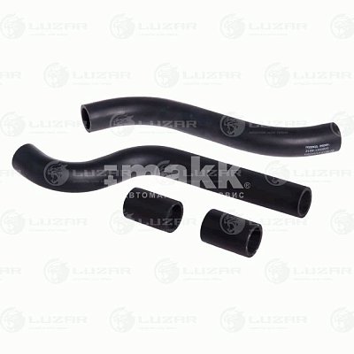 Патрубки радиатора ВАЗ 2108-99 EPDM, (компл. 4 шт.). LPK 0108 LUZAR
