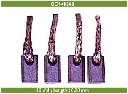 Щетка стартера 6,5*10*16 12V ( ком-кт 4 шт) CG140363 Cargo