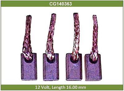 Щетка стартера 6,5*10*16 12V ( ком-кт 4 шт) CG140363 Cargo