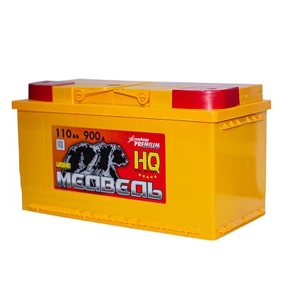 Аккумуляторная батарея 110 Ач Медведь VLA Ca/Ca п/п 35,3*17,5*19,0