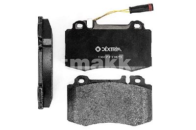 Колодки тормозные передние DX7FD129 Dextrim