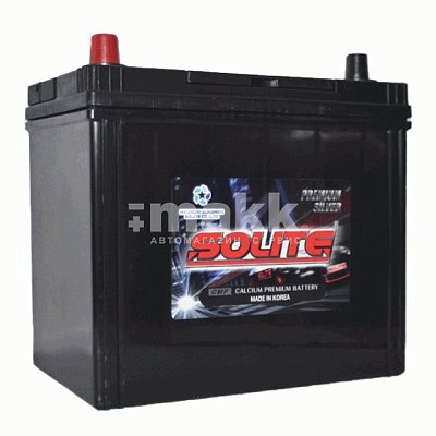 Аккумуляторная батарея 59 Ач Solite Silver (70B24R) п/п тонк.кл. 23,7*12,8*22,2