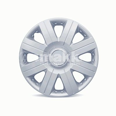 Колпаки Autoprofi  пластик регулир обод к-т 4пр металлик 16"(400мм) 4шт/уп WC-2020 SILVER (16)