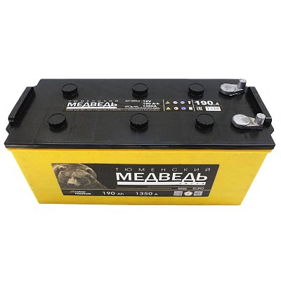 Аккумуляторная батарея 190 Ач Тюменский медведь LA п/п (конус)  51,8*22,8*23,8