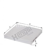 Фильтр салонный Hengst E1926LI (CU 2043) Mazda 6