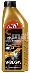 Масло моторное синтетическое Волга-Ойл Premium 5W40 ACEA A3/B4 API SN/CF 1л
