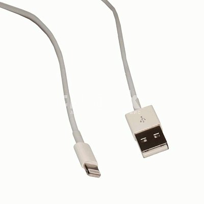 Кабель iPhone 5/6/7/8/X Continent 8pin (Apple Lighting), 1м белый DCI-2104WT