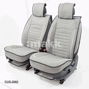 Накидки на сиденье Car Performance передние 2шт гобелен св.серый 5шт/уп CUS-2082 L.GY