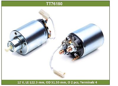 Втягивающее реле стартера Mazda,Mitsubishi; TT76180 Tesla Technics