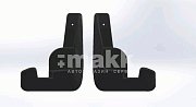 Брызговики черные модель Nissan Almera (13+) передний ряд (к-т 2шт) SRTK BR.P.NS.ALM.13G.06004