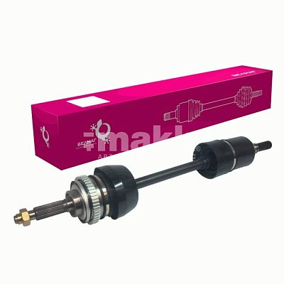 Привод в сборе ВАЗ 2123 (24 шлица) лев. с АБС с внутренним трипоидным ШРУСом, арт.BM.0198 БелМАГ