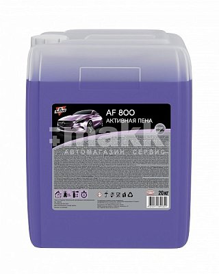 Автошампунь для безкон. мойки (активная пена) Dr. Active AF 800 20кг концентрат