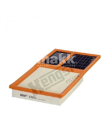 Фильтр воздушный Hengst E892L (C 3880) Skoda Fabia, Octavia; VW Polo, Golf