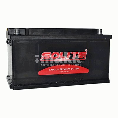 Аккумуляторная батарея 100 Ач Solite (CMF60038 L) о/п 35,1*17,3*18,9