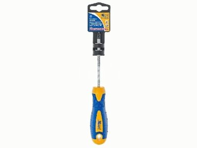 Отвертка крестовая PH1х150 мм Кraft KT 700421, сталь CrV, наконечник магнит