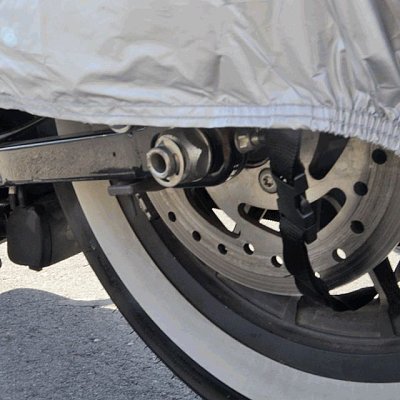 Чехол-тент на мотоцикл AUTOPROFI разм. M 208х79х122 см MTB-208 (M)