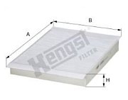 Фильтр салонный Hengst E3900LB MERCEDES-BENZ  с антибактериальным действием