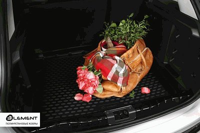 Коврики 3D в салон KIA RIO 06/2017 седан, 4 шт. (полиуретан)