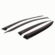 Дефлекторы неломающиеся на боковые стекла Voron Glass  PEUGEOT 4008 2012 - н.в.  Накладные  скотч   